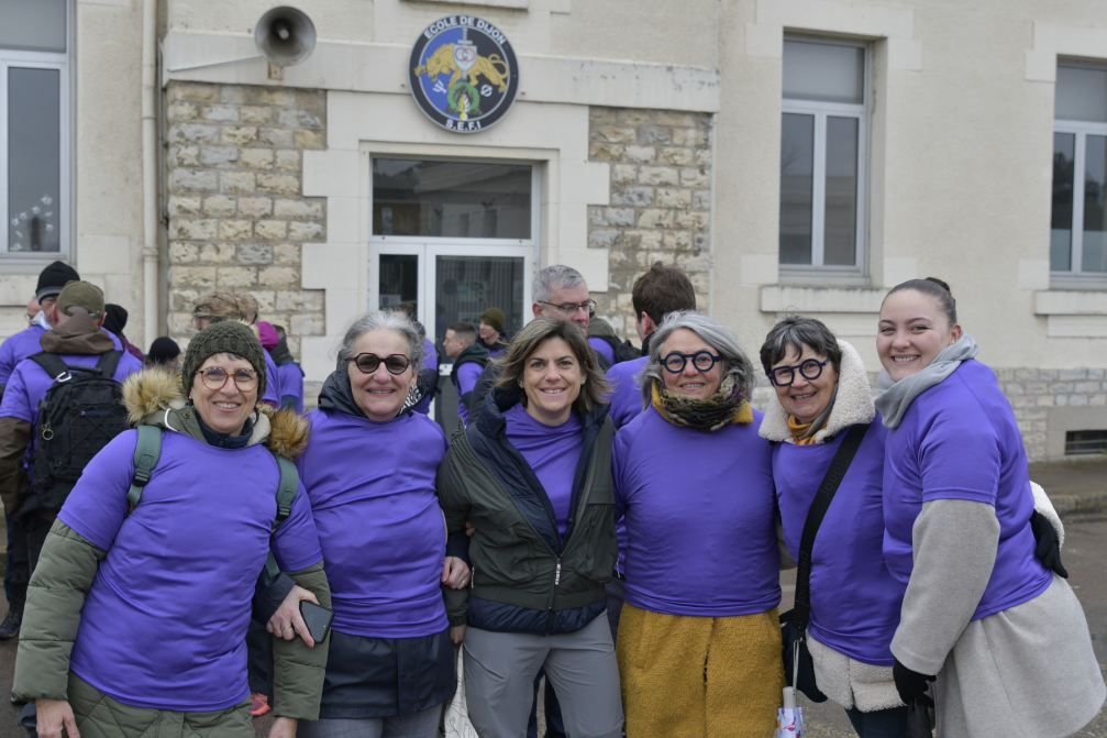 Marche Droits des Femmes Gendarmerie Dijon Solidarité Femme
